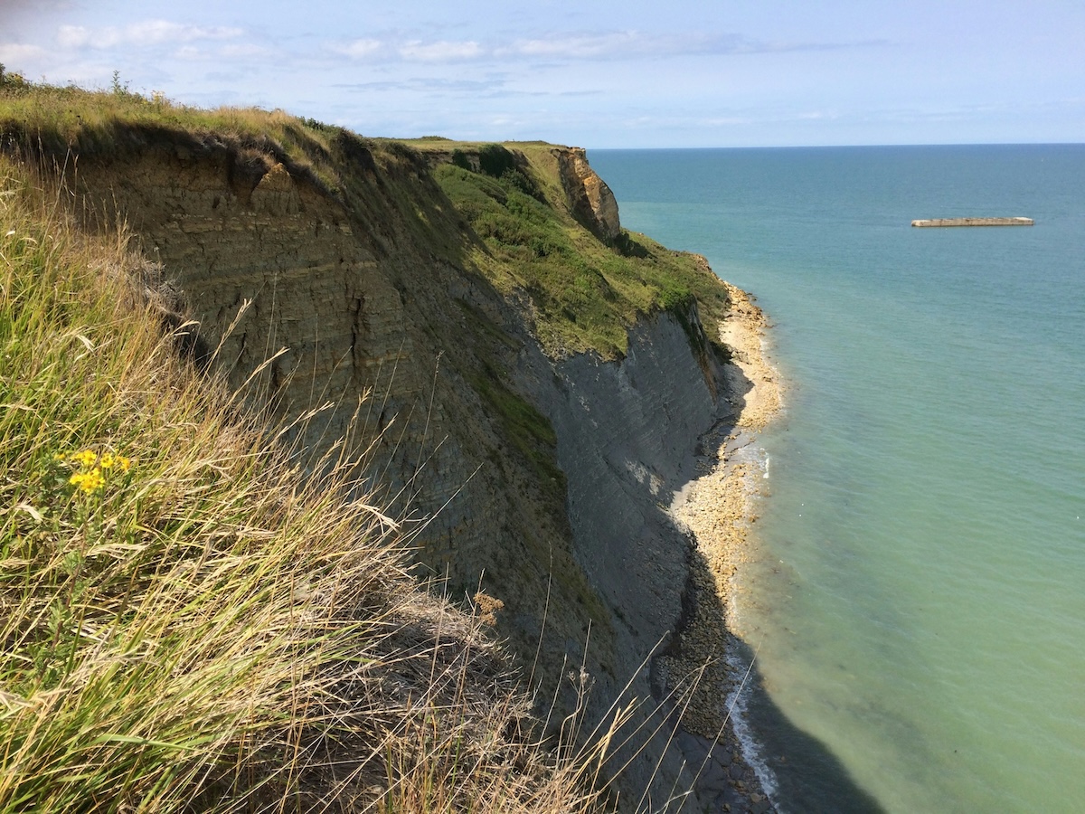 Côte normande près de Caen