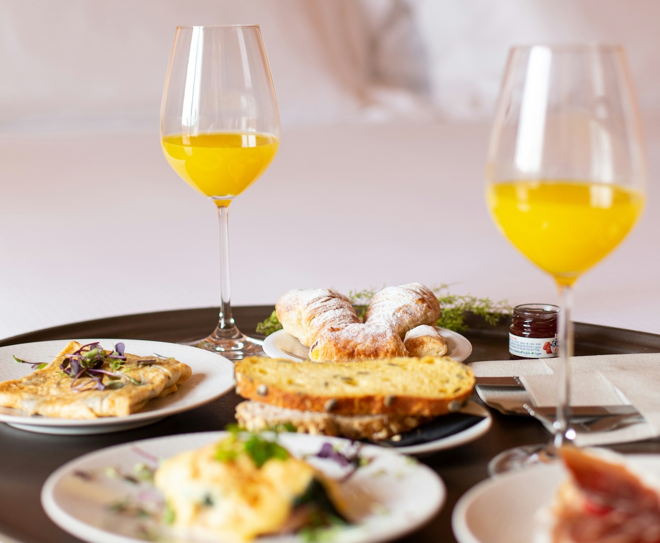 buffet petit déjeuner à l'hôtel Carline